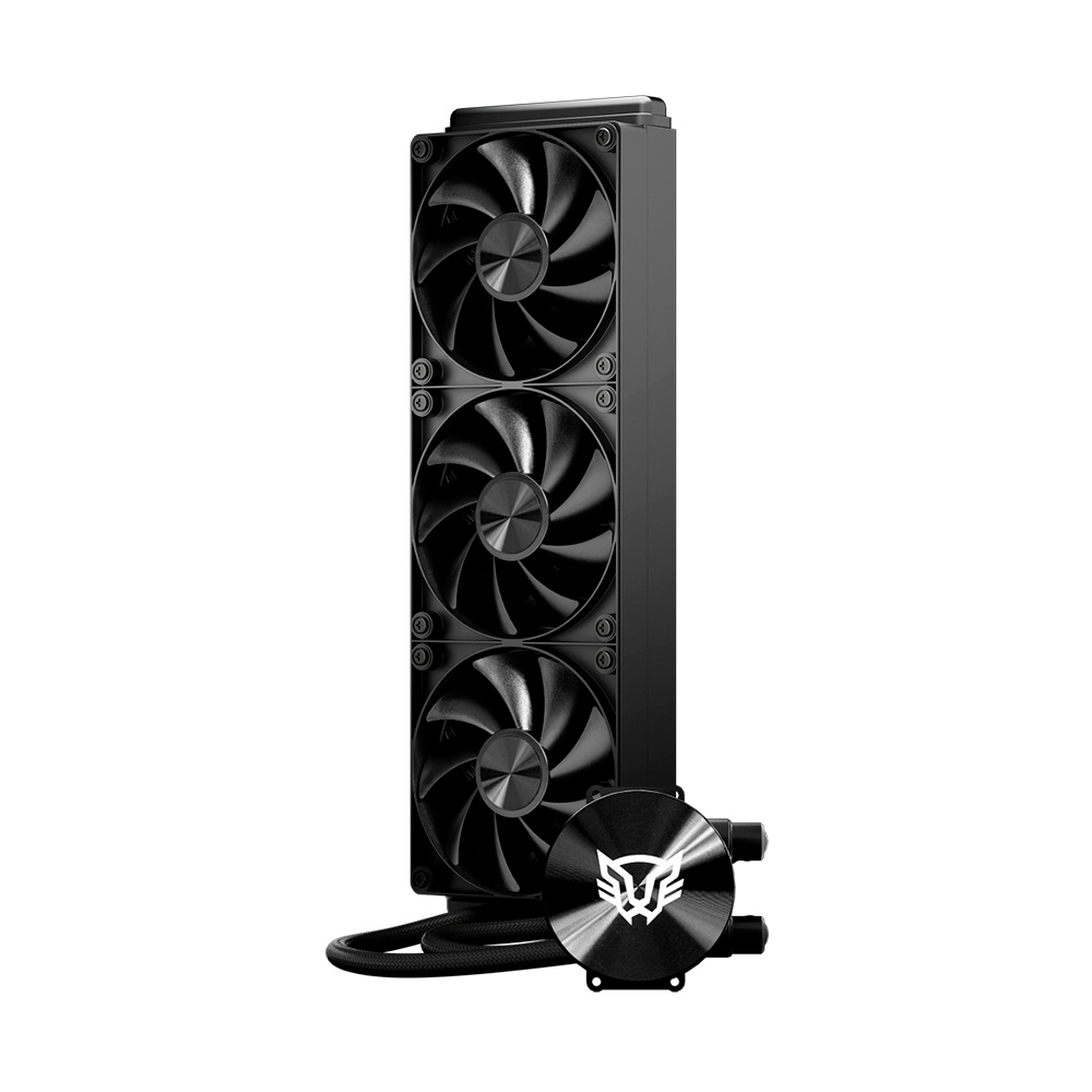 Enfriamiento Líquido Balam Rush Cryo Allblack, 3x 120mm, hasta 1800RPM, Negro