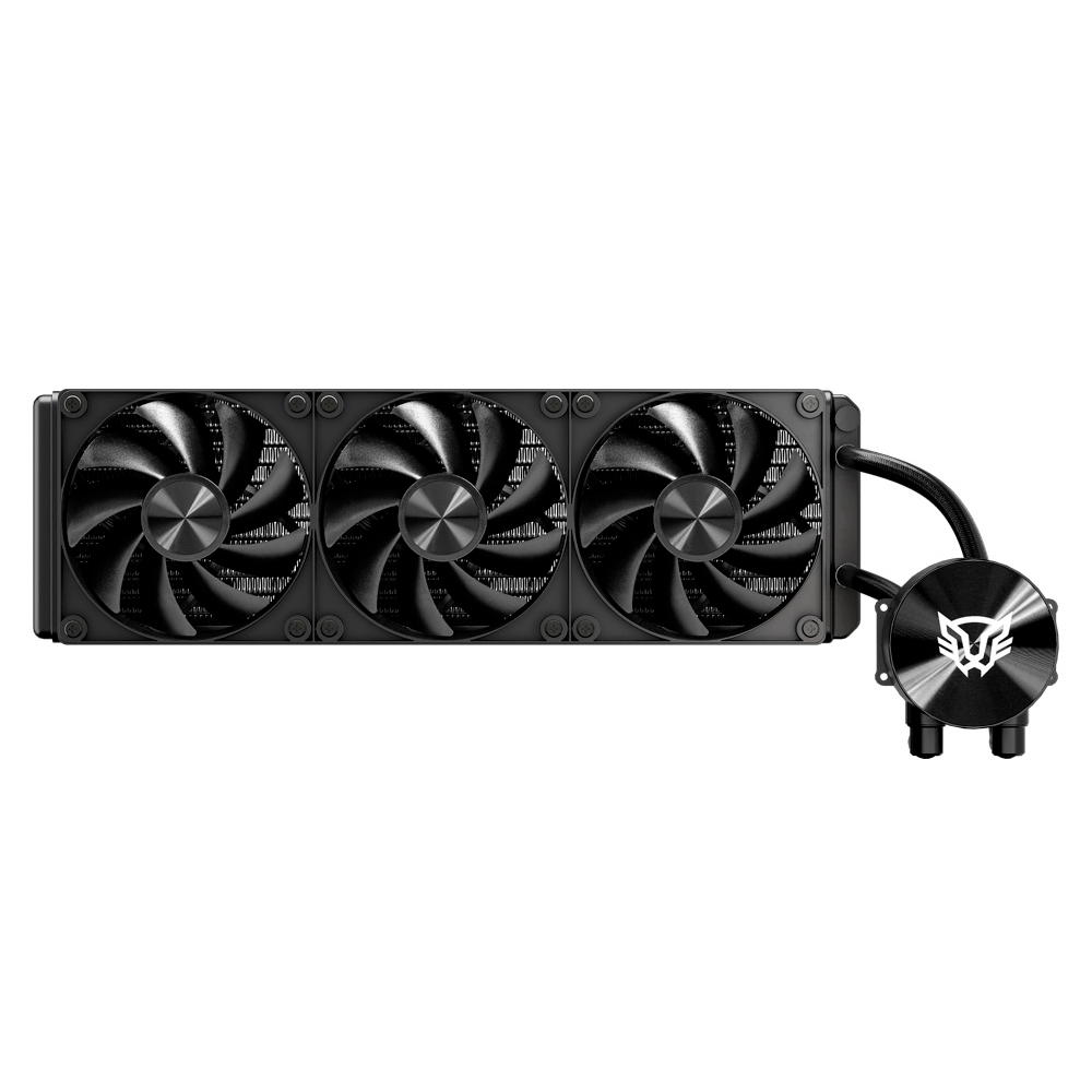 Enfriamiento Líquido Balam Rush Cryo Allblack, 3x 120mm, hasta 1800RPM, Negro