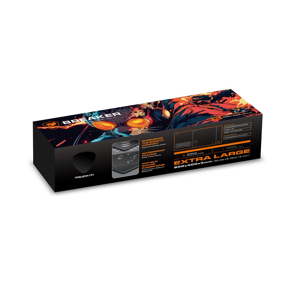 Mousepad Cougar Breaker - L
