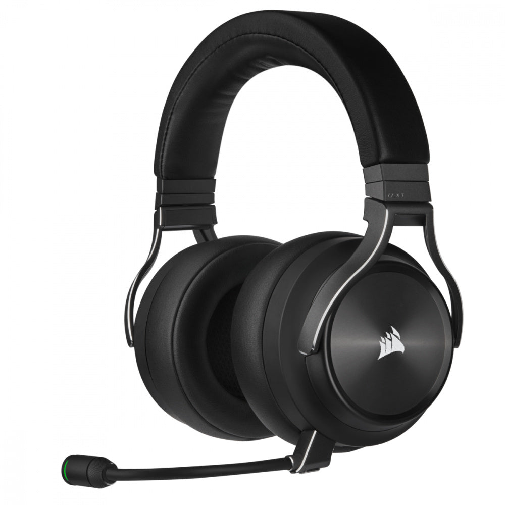 Audífonos Corsair Virtuoso RGB Wireless XT | Alambrico-Inalambrico, 3.5mm-USB, Negro