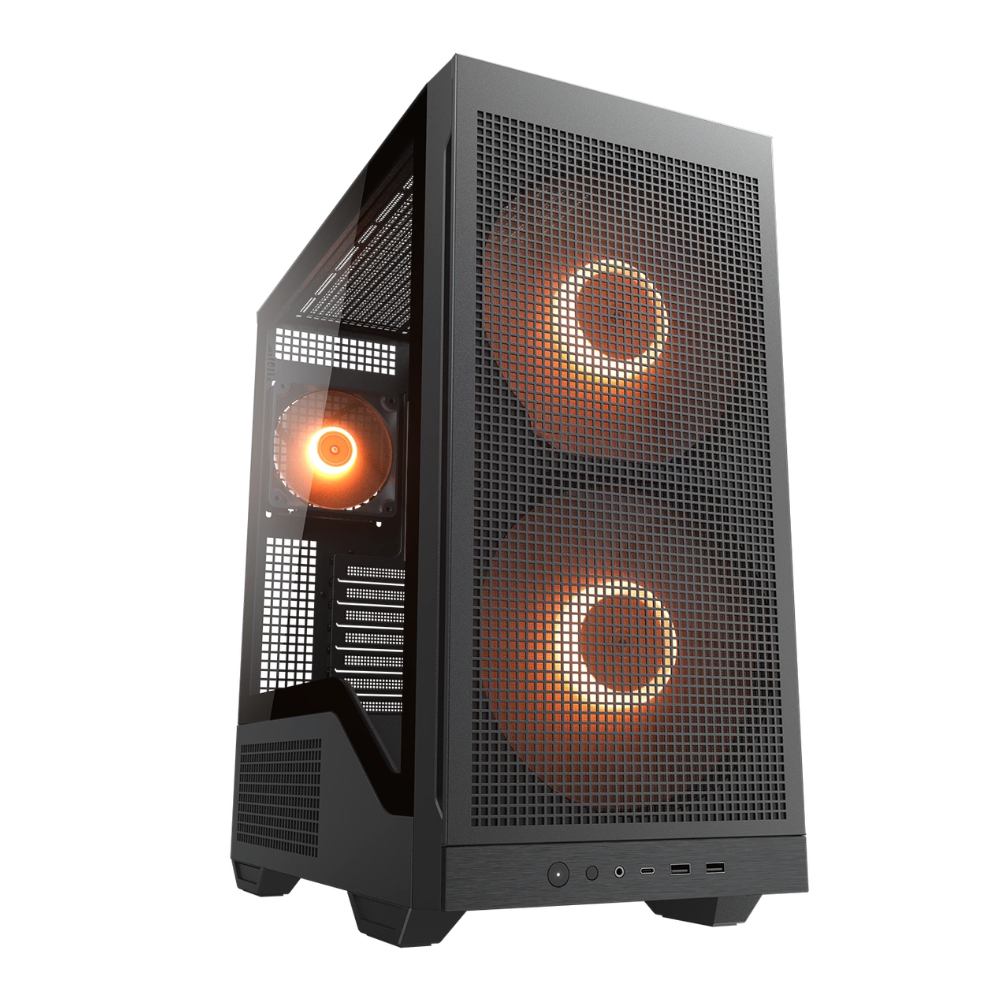 Gabinete Cougar MX600 Max RGB, Negro.