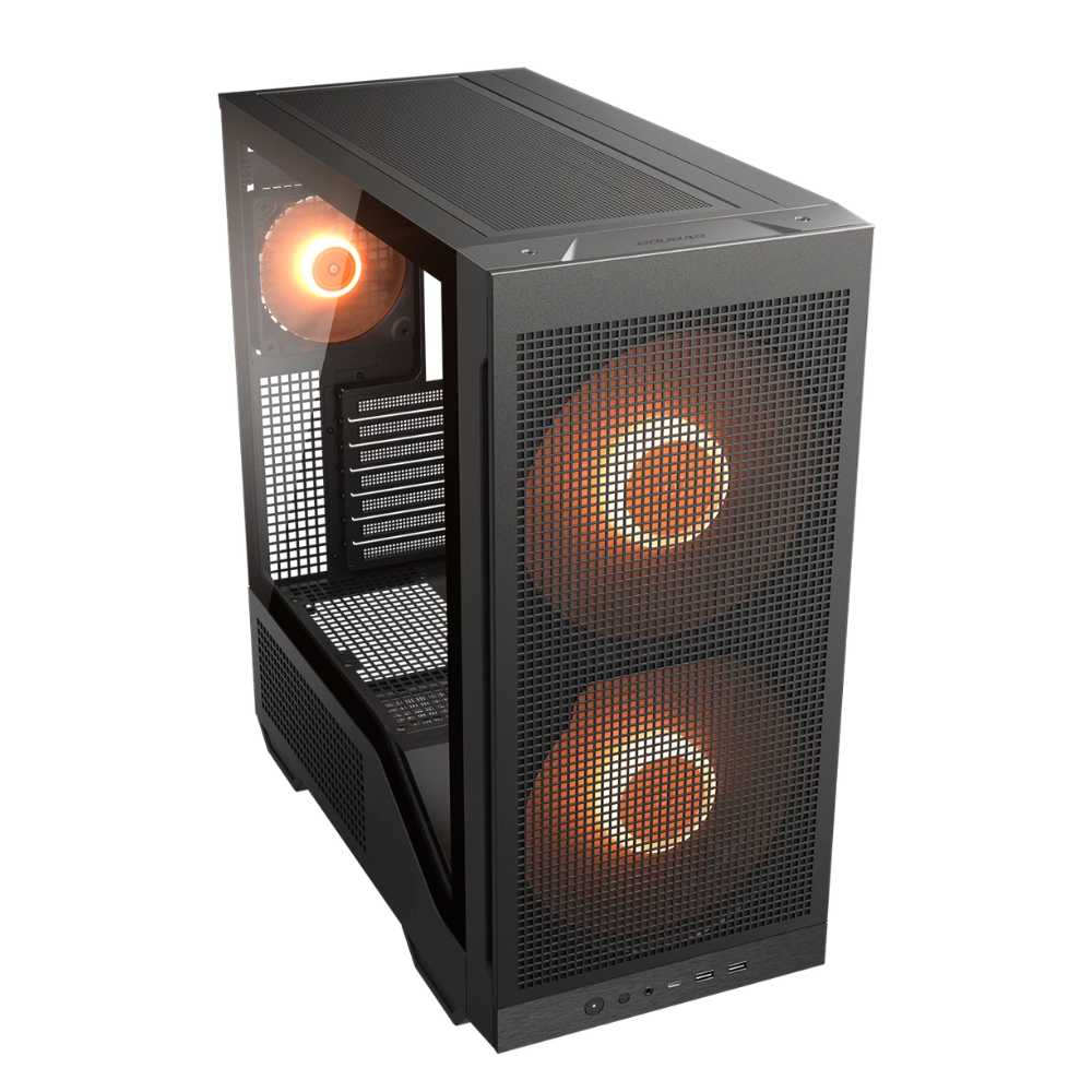 Gabinete Cougar MX600 Max RGB, Negro.