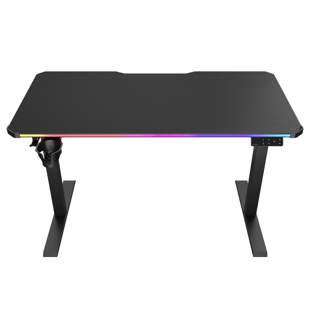 Escritorio Cougar Electric Gamer Ergonómico E-Ares 120, Eléctrico y Ajustable con RGB.