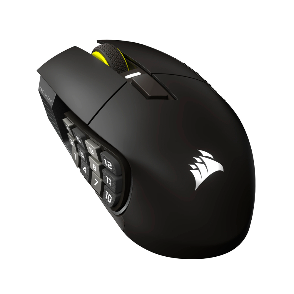 Mouse Optico Corsair Scimitar Elite Wireless, Gris Metalico