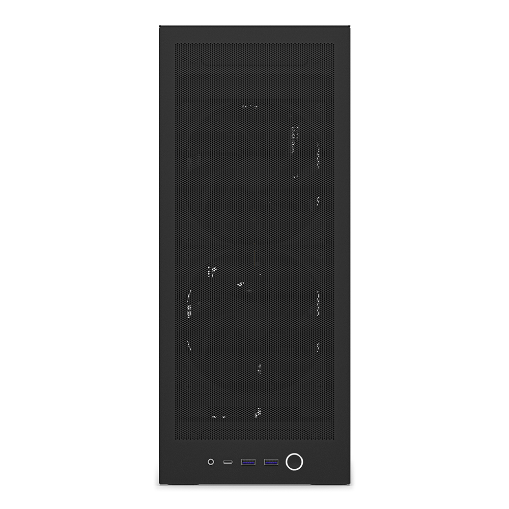 Gabinete NZXT H2 Flow 2026, Mini ITX, Cristal Templado, Negro