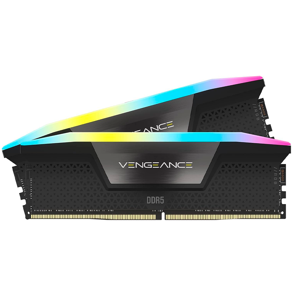 Kit de Memorias RAM Corsair Vengeance | 32GB (2X16GB) | 6400MHz |  RGB, Negro