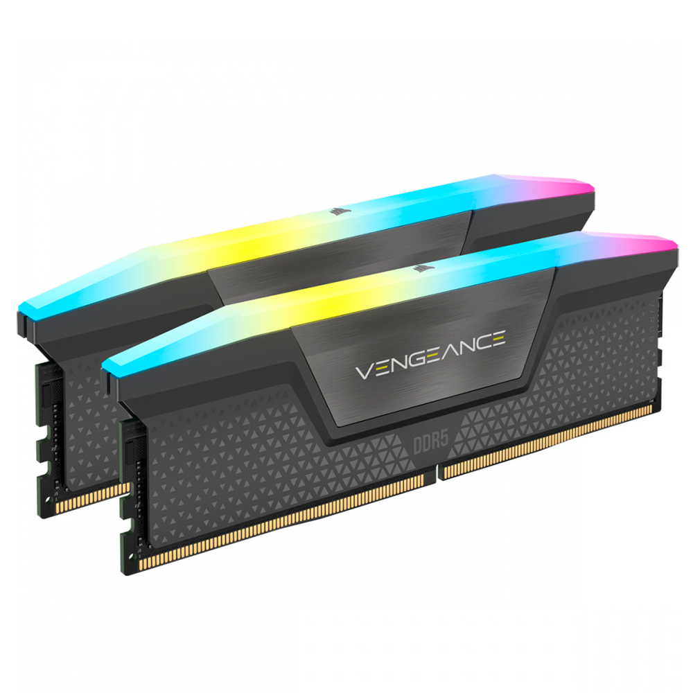 Memoria RAM DDR5 Corsair Vengeance 64gb(2x32gb), 5200mhz, Rgb.