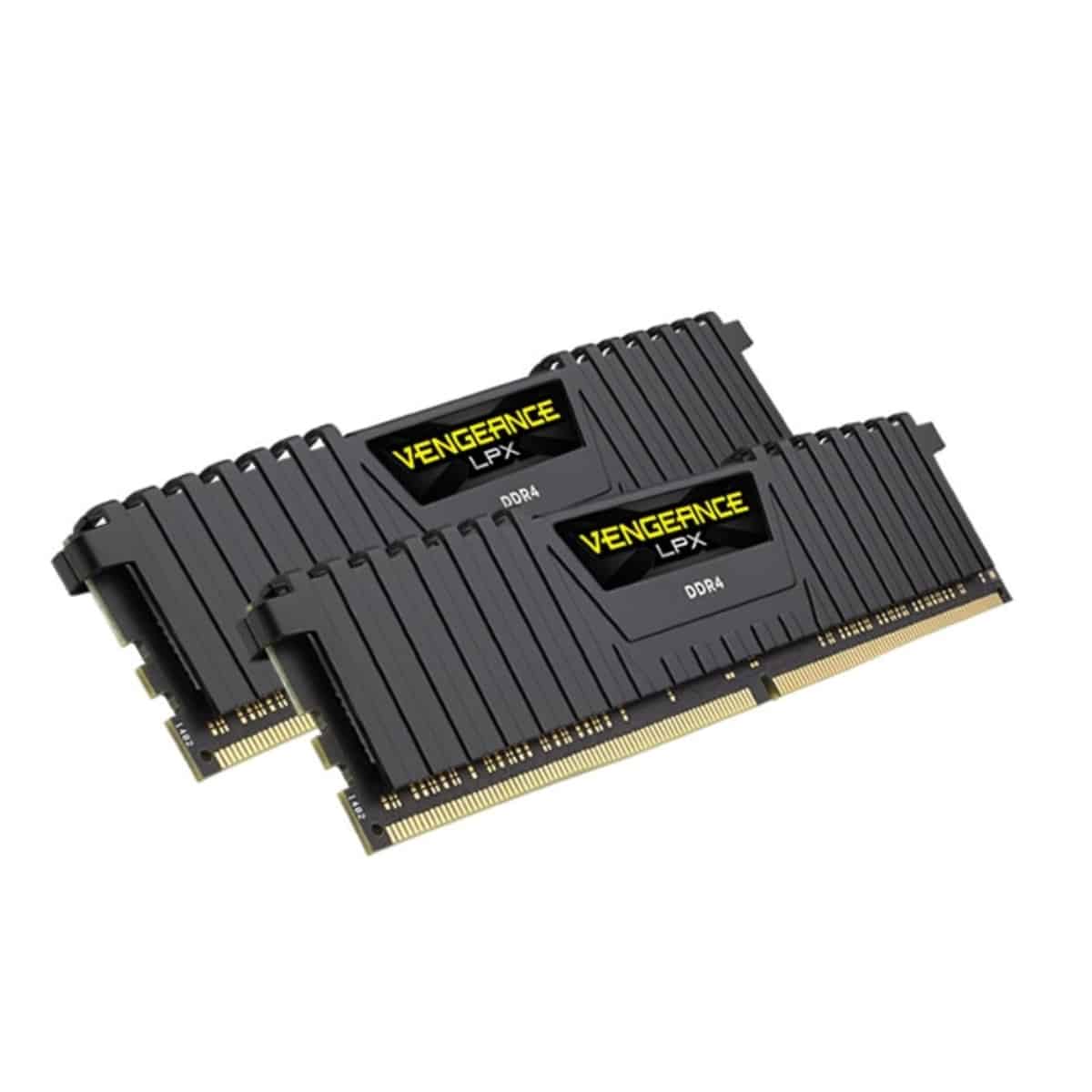 Memoria RAM DDR4 Corsair Vengeance LPX 32GB(2x16GB), 2400MHz, Negro, CL14.