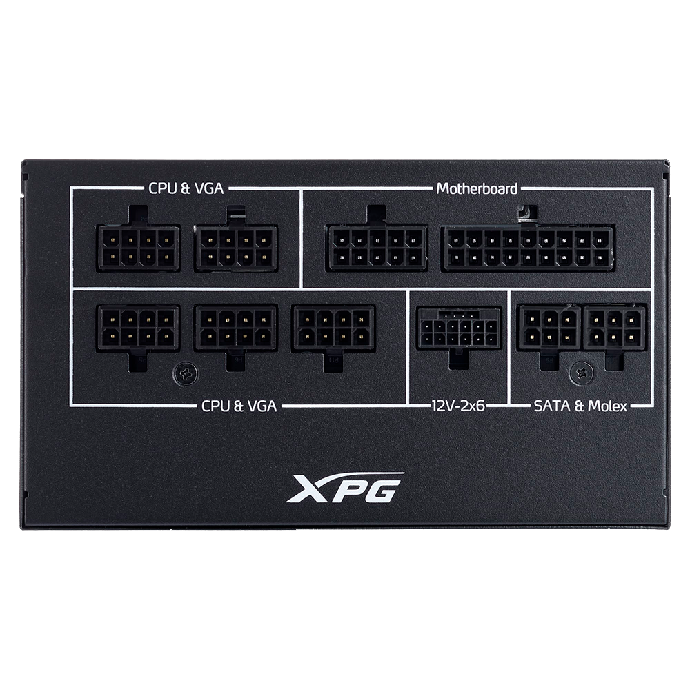 Fuente De Poder XPG Corereactor Iive, 750W Gold, Negra.