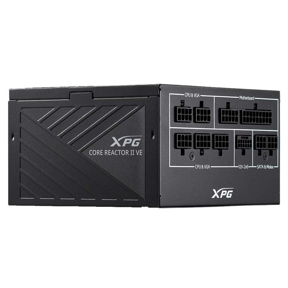 Fuente De Poder XPG Corereactor Iive, 750W Gold, Negra.