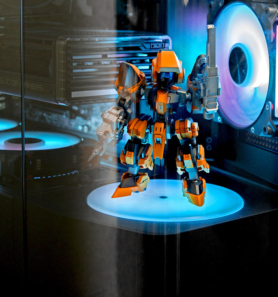 Plataforma Giratoria Luminosa Cougar FV270 White