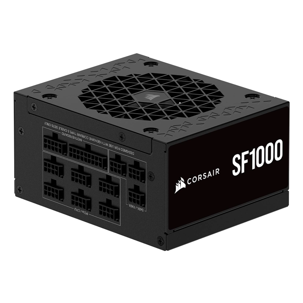 Fuente De Poder Corsair Sf1000, 1000W Full Modular, Platinum Negra