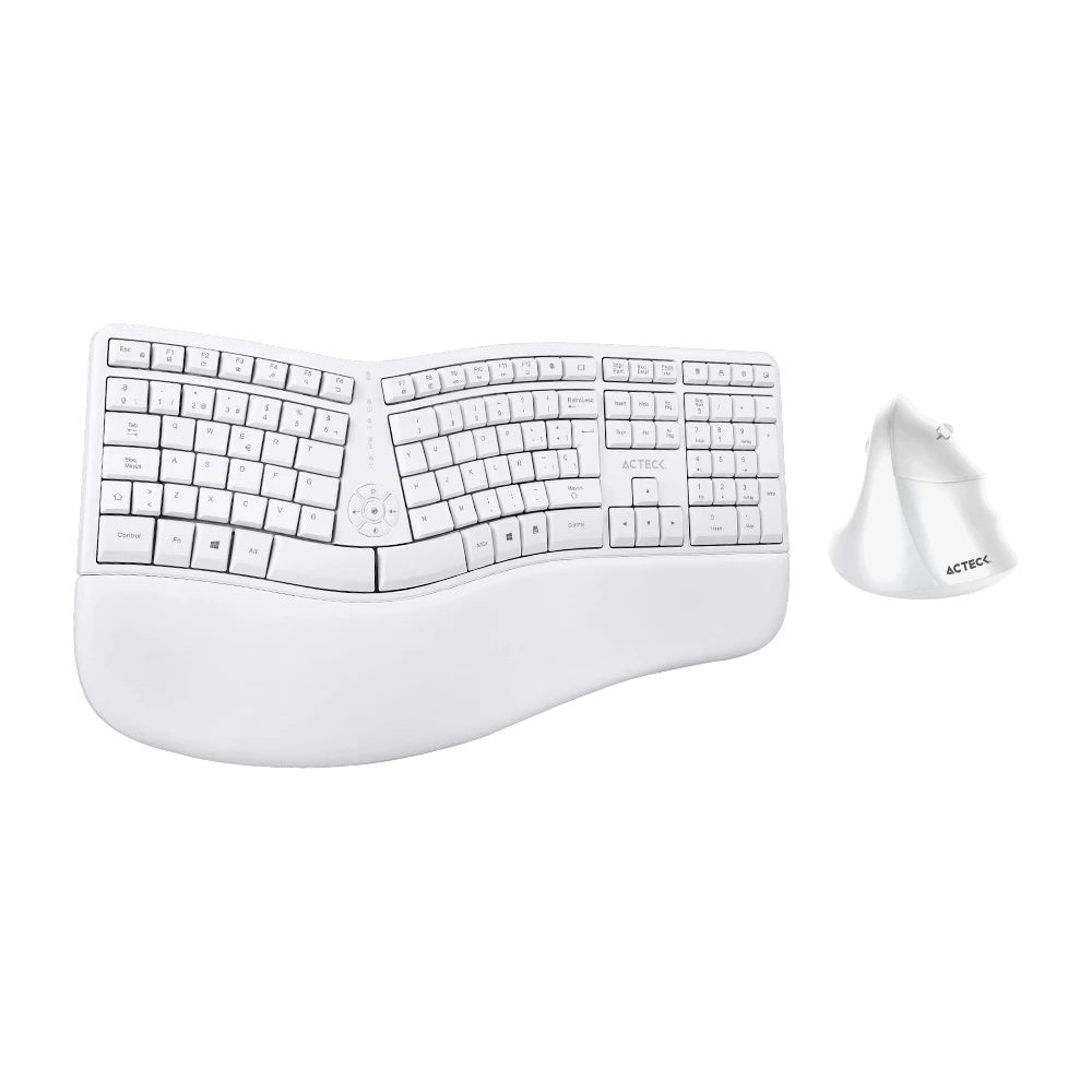 Kit de Teclado y Mouse Acteck Creator Virtuos Fitt MK770 Inalambrico RF - Blanco