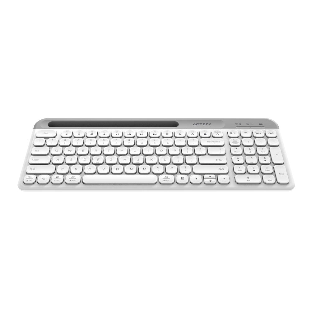 Kit de Teclado y Mouse Acteck Creator Virtuos Silk MK720 Inalambrico - Blanco