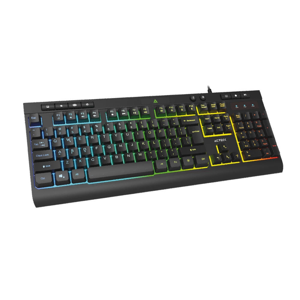 Kit de Teclado y Mouse Acteck Creator Aurean Pro MK477G Alambrico USB - Negro