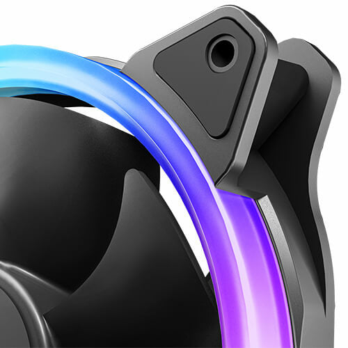 Ventilador Antec NEON 120 ARGB- 120mm - Negro