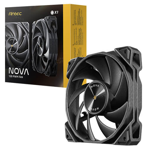 Ventilador Antec Nova 120- 120mm - Negro