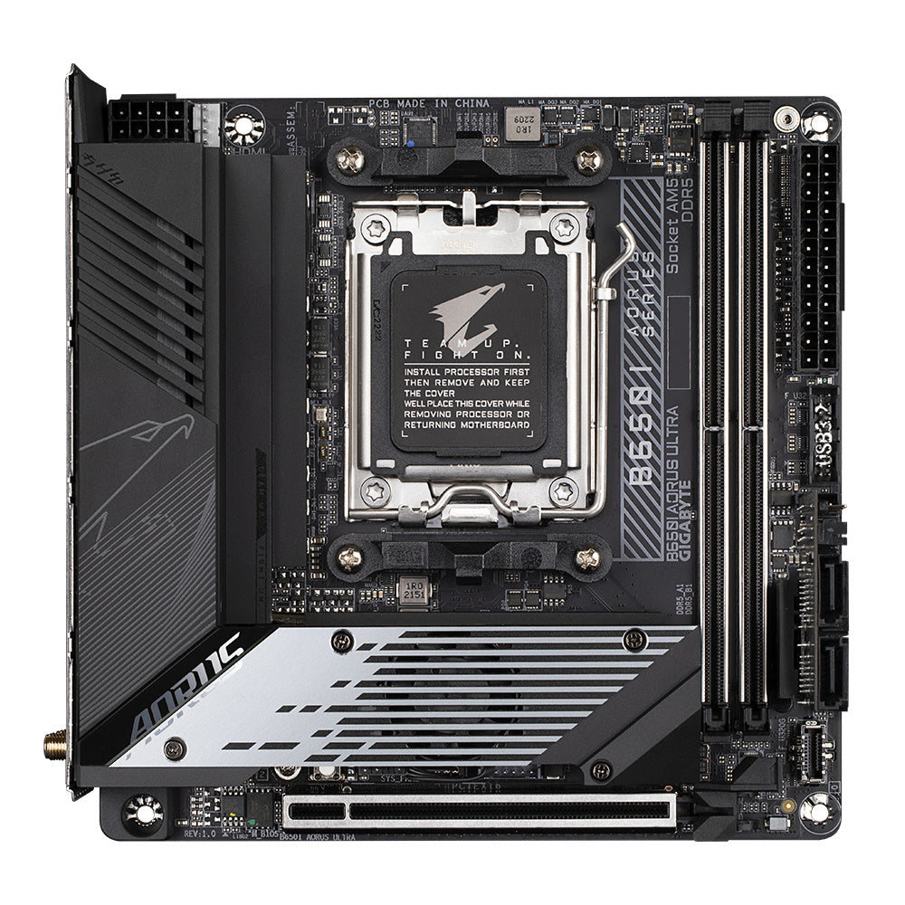 Tarjeta Madre AORUS B650I AORUS ULTRA - AM5 - DDR5 - Mini ITX