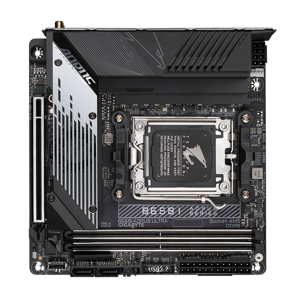 Tarjeta Madre AORUS B650I AORUS ULTRA - AM5 - DDR5 - Mini ITX