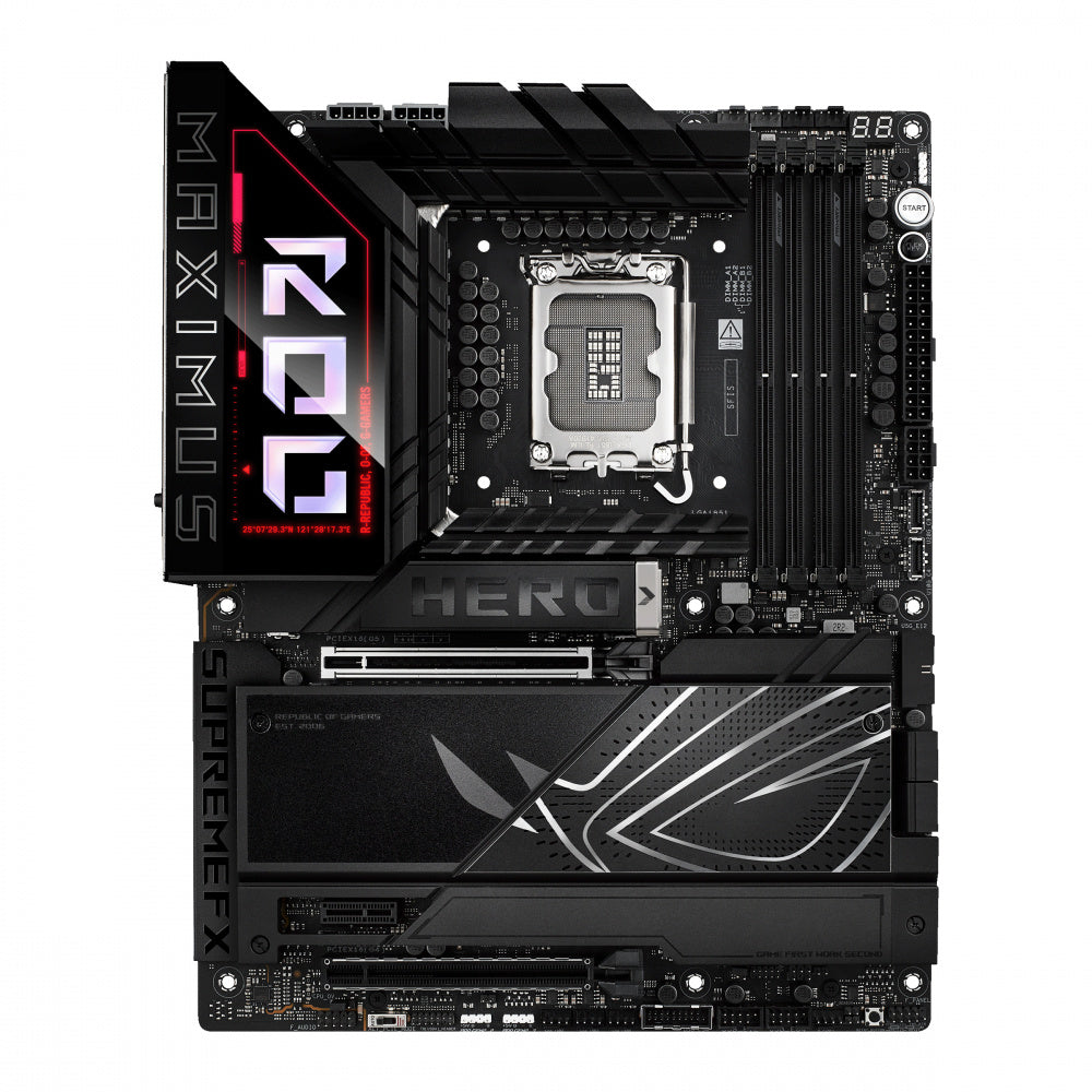 Tarjeta Madre ASUS ROG MAXIMUS Z890 HERO, ATX, LGA 1851, Intel Z890, 192GB DDR5