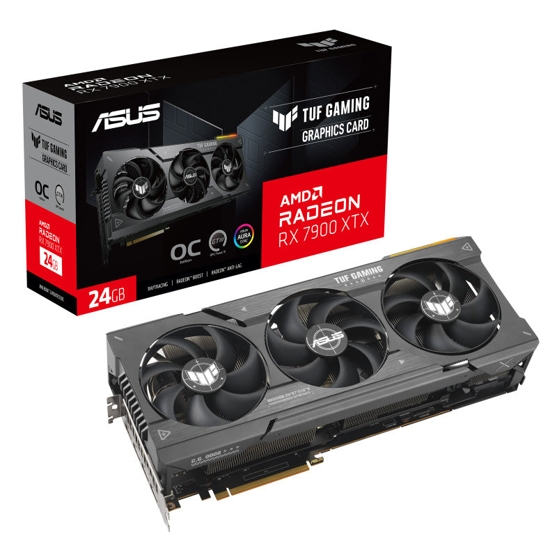 Tarjeta de Video ASUS TUF GAMING Radeon RX 7900 XTX OC - 24GB