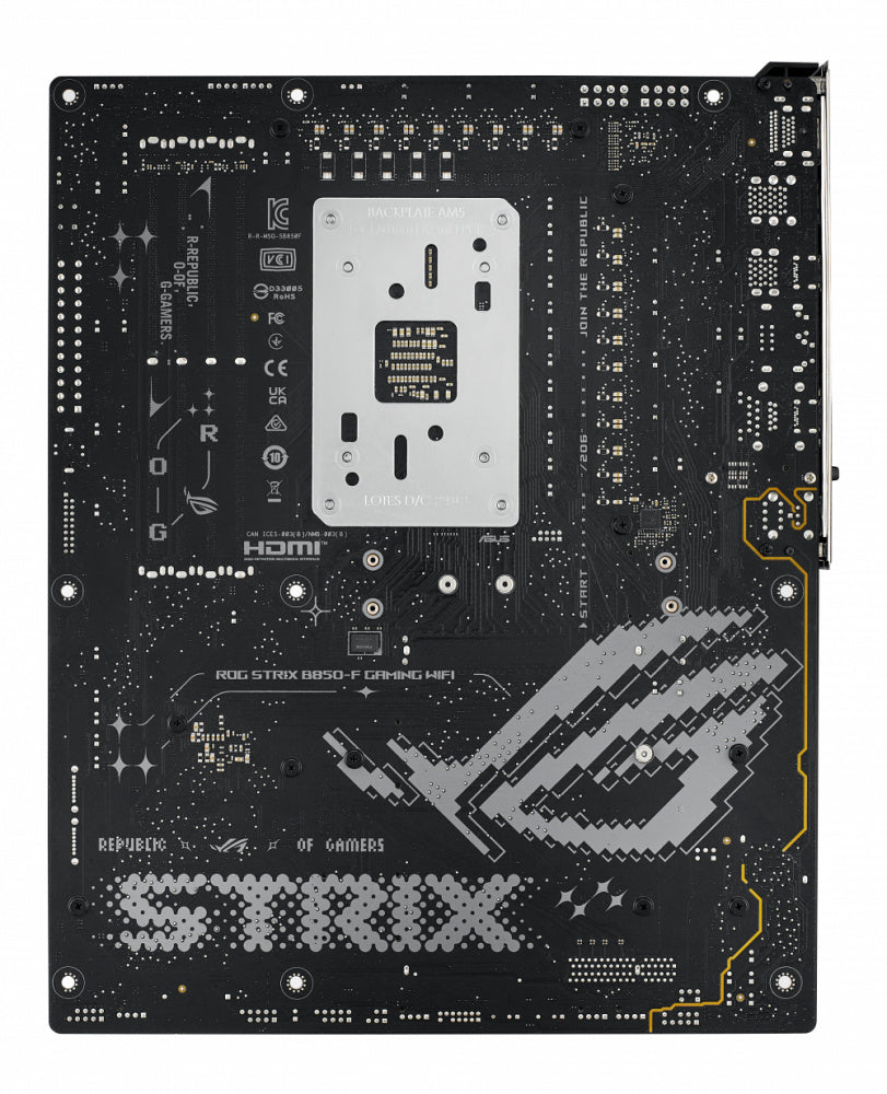 Tarjeta Madre ASUS ROG STRIX B850-F GAMING WIFI, S-AM5, ATX, Compatible con DDR5