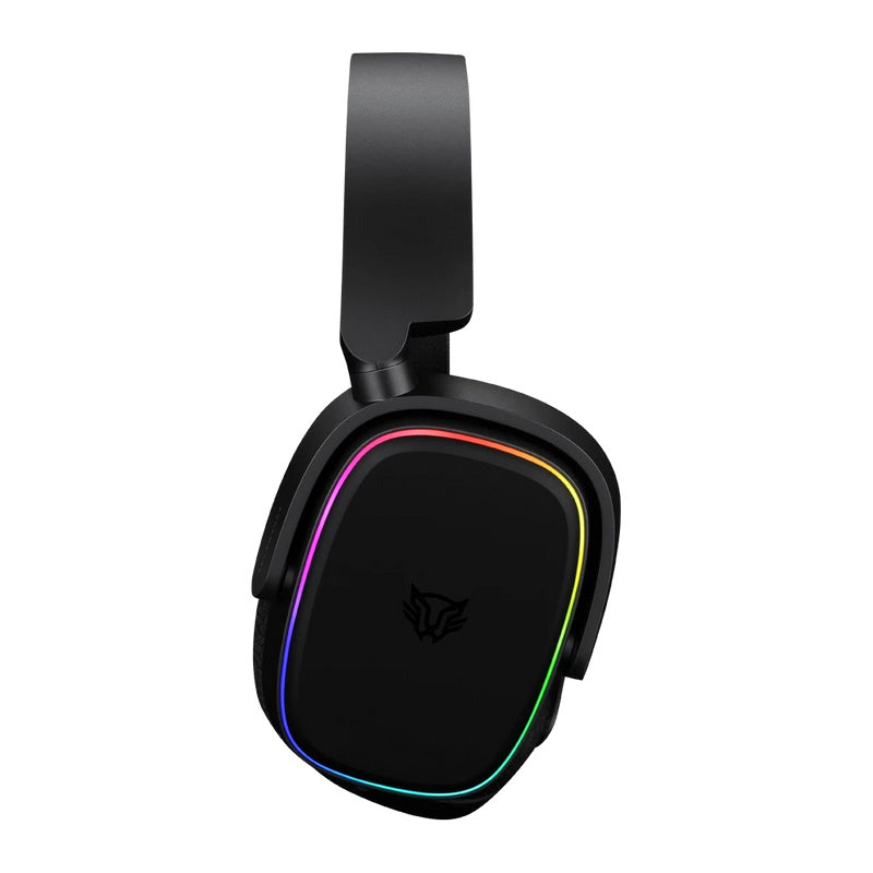 Diadema Balam Rush AEON HS999 RGB, Alámbrico, USB, Negro