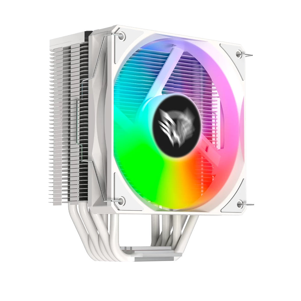 Disipador CPU Balam Rush NITROX NX60W- 120mm ARGB - Blanco