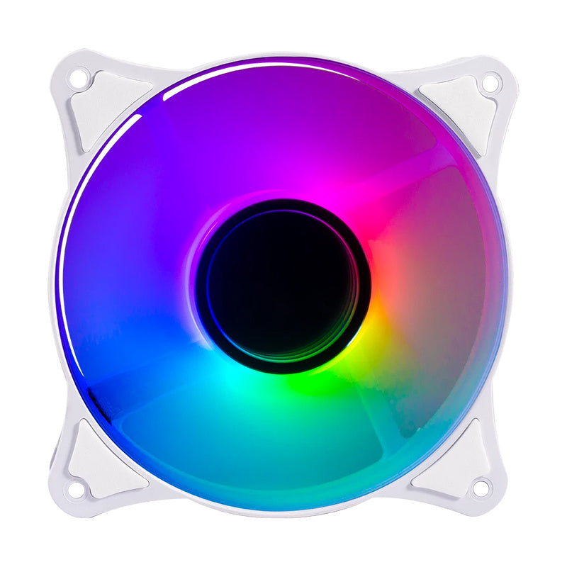 Ventilador Balam Rush Eolox Blaze EX90W RGB 120mm - Blanco