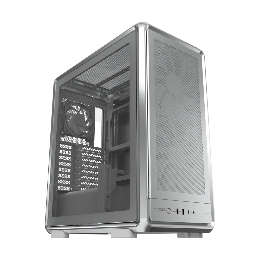 Gabinete Cooler Master MasterFrame 500 Mesh - Micro ATX - Plata