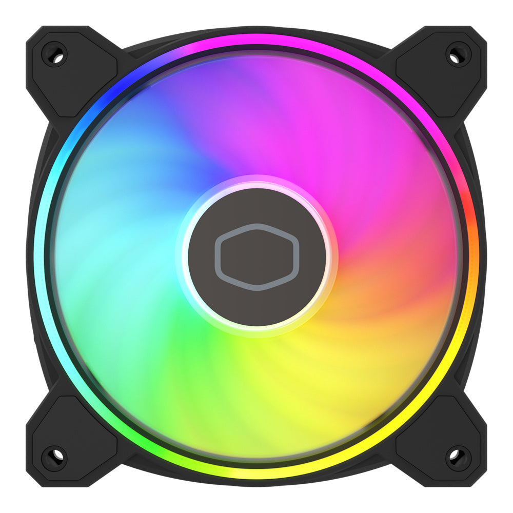 Ventilador Cooler Master MasterFan MF120 Halo 2 RGB 120mm - Negro