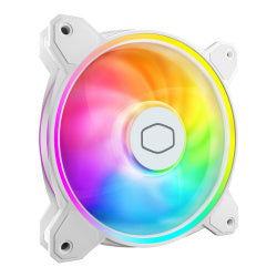 Ventilador Cooler Master Master MasterFan MF120 HALO 2 RGB 120mm - Blanco