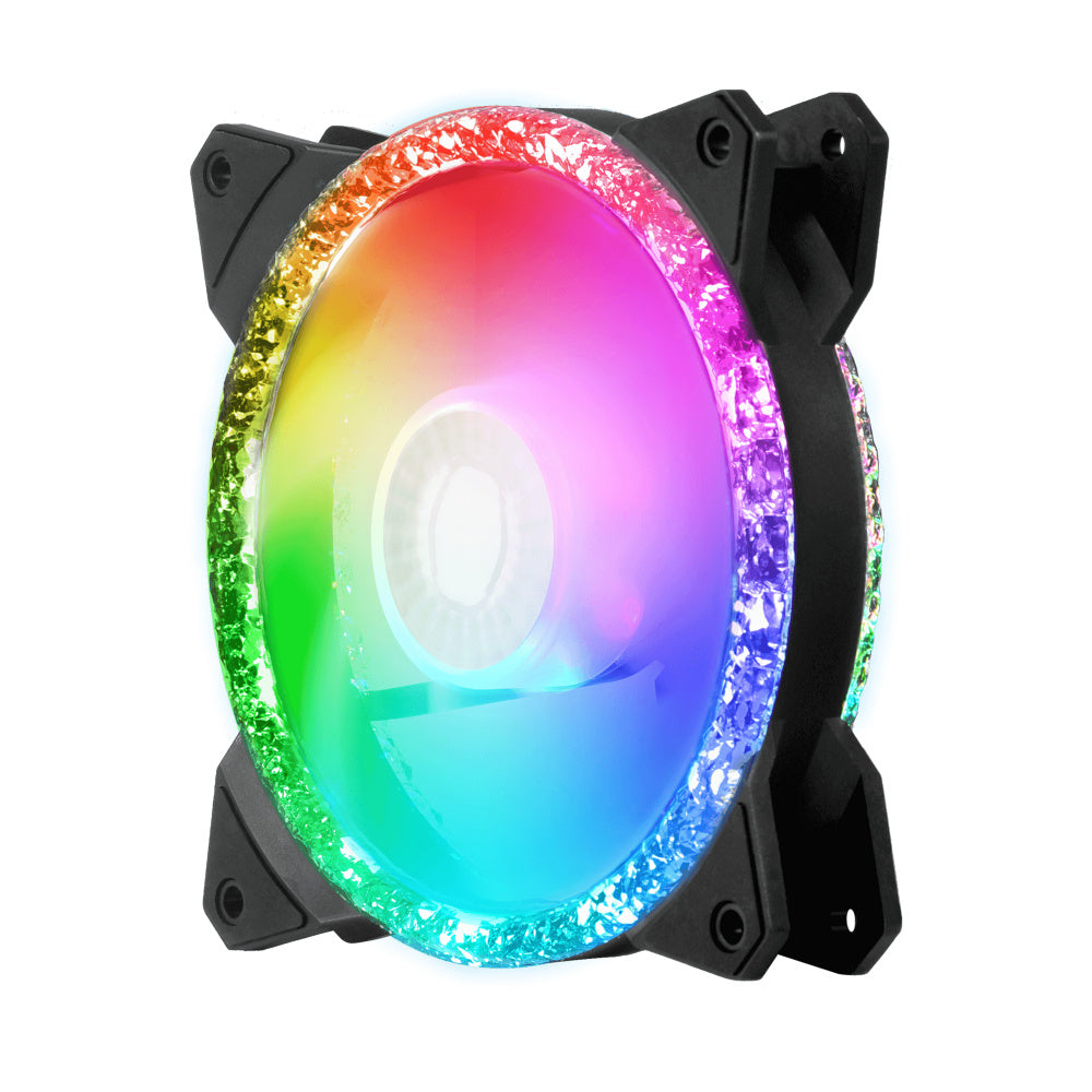 Ventilador Cooler Master MF120 Prismatic RGB 120mm - Negro