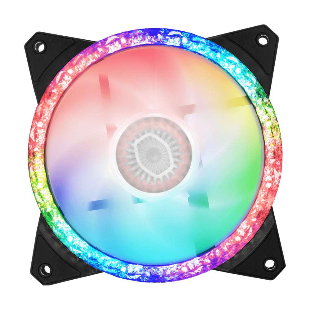 Ventilador Cooler Master MF120 Prismatic RGB 120mm - Negro