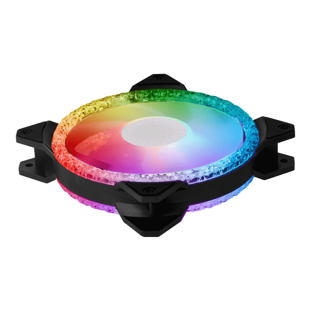 Ventilador Cooler Master MF120 Prismatic RGB 120mm - Negro