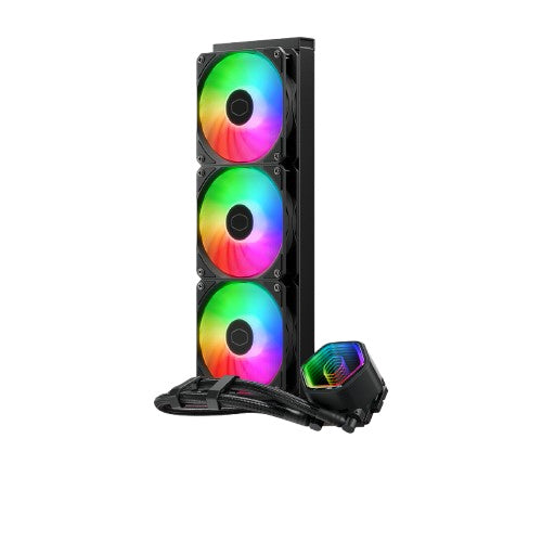 Enfriamiento LiÃÂÃÂ­quido Cooler Master Masterliquid 360 Core II ARGB para CPU- 360mm - Negro