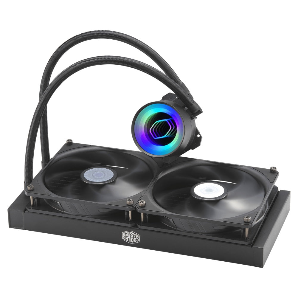 Enfriamiento Liquido Cooler Master Liquid ML280 Mirror para CPU- 240mm - Negro
