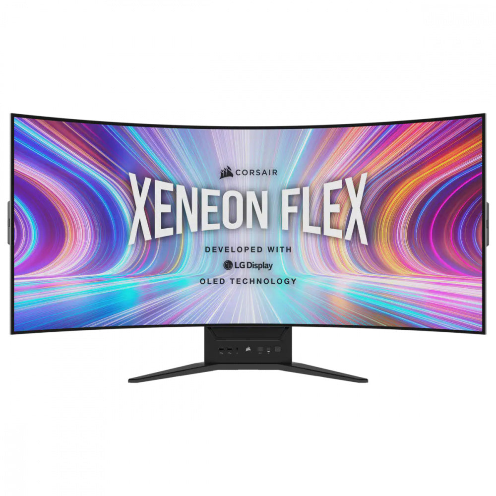 Monitor Gamer Curvo Corsair Xeneon Flex 45WQHD240 OLED 45", Quad HD, Ultra Wide, G-Sync/FreeSync, 240Hz, HDMI, Negro