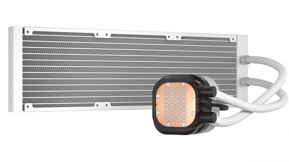 Enfriamiento Liquido Corsair NAUTILUS 360 RS ARGB para CPU- 360mm - Blanco