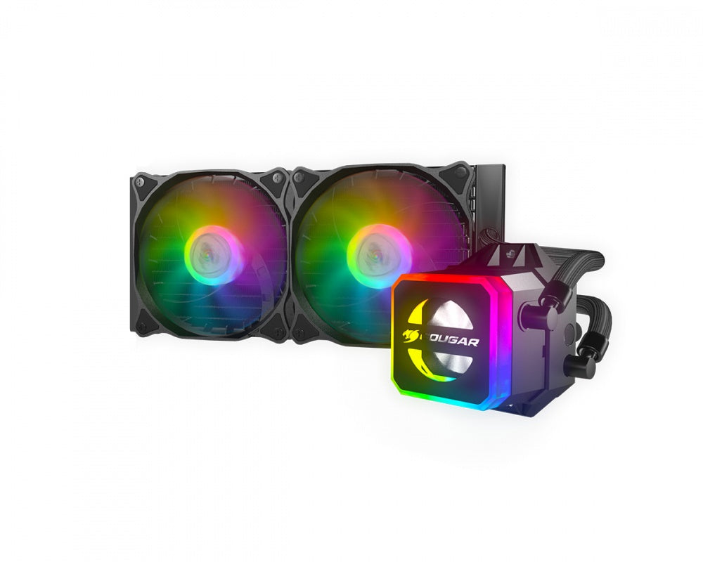 Enfriamiento LÃÂ­quido Cougar Helor 240 RGB - 240mm - Negro