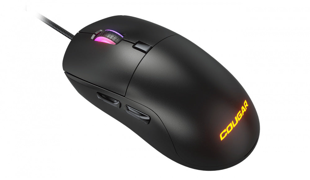 Kit Gamer de Teclado y Mouse Cougar Combat RGB Ingles - Negro