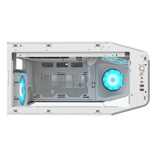 Gabinete Cougar FV270 RGB - ATX - Blanco