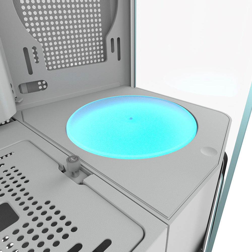 Gabinete Cougar FV270 RGB - ATX - Blanco