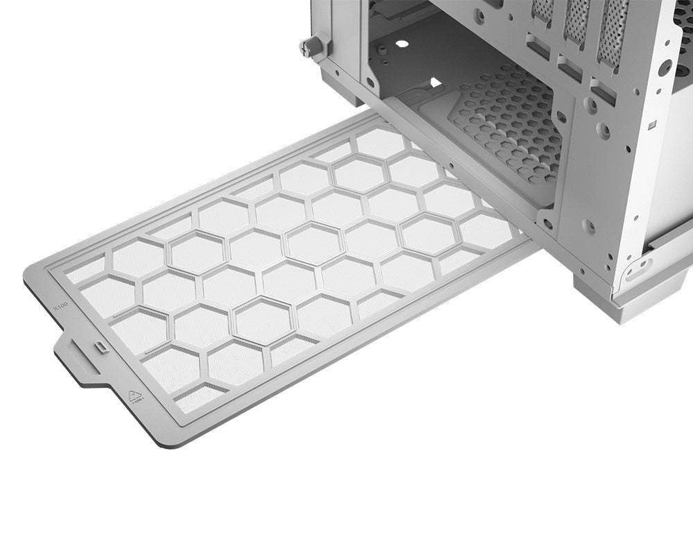 Gabinete Cougar Duoface Pro RGB - ATX - Blanco