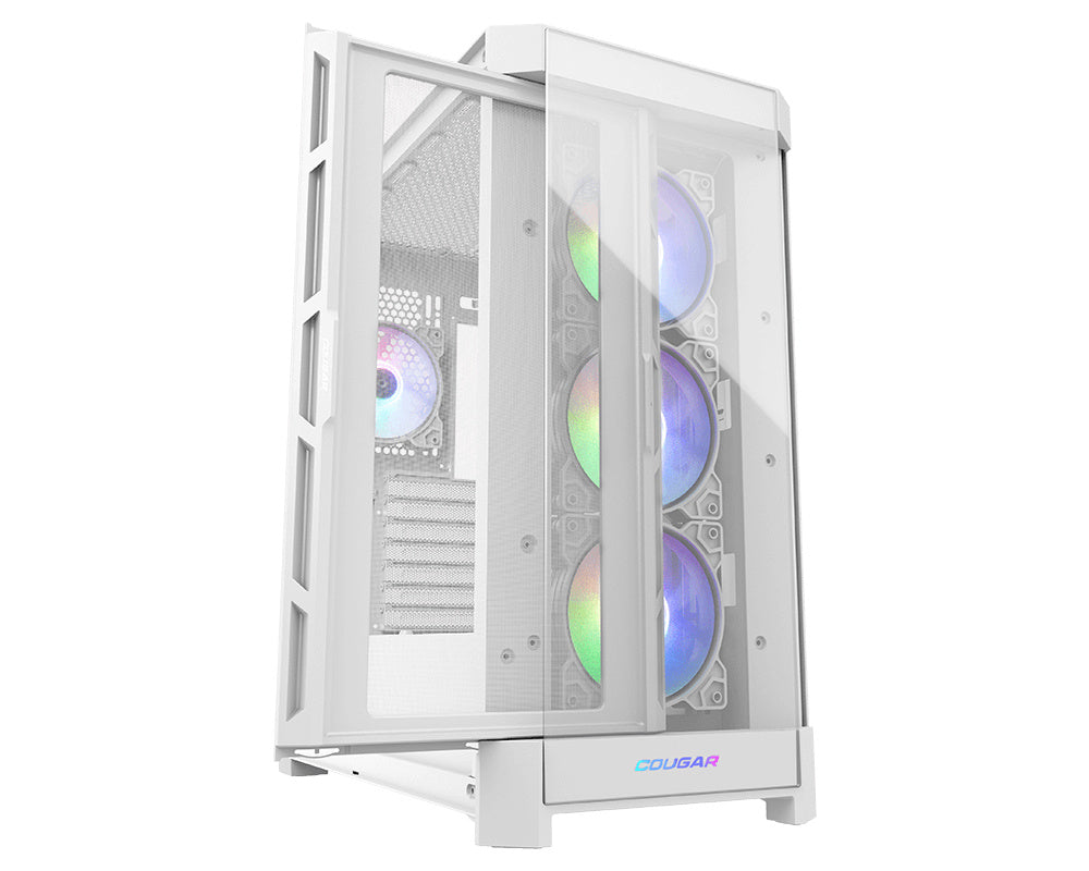 Gabinete Cougar Duoface Pro RGB - ATX - Blanco