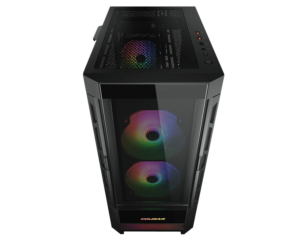 Gabinete Cougar Duoface RGB - E- ATX - Negro