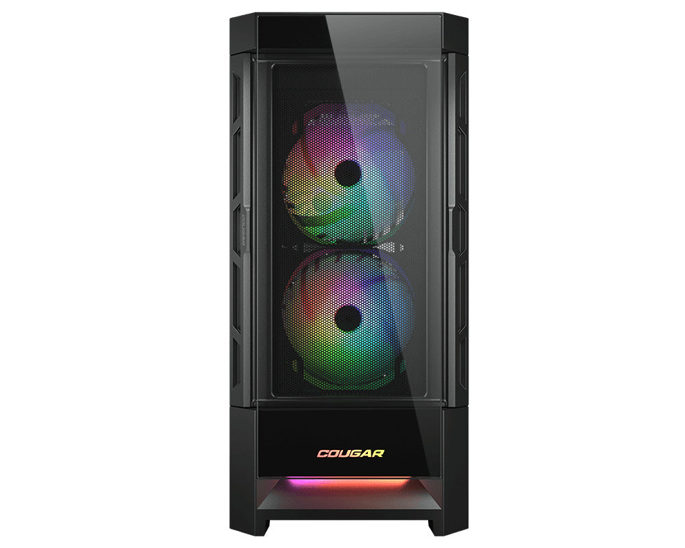 Gabinete Cougar Duoface RGB - E- ATX - Negro