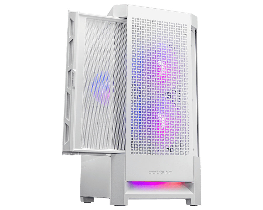 Gabinete Cougar Duoface RGB - E- ATX - Blanco