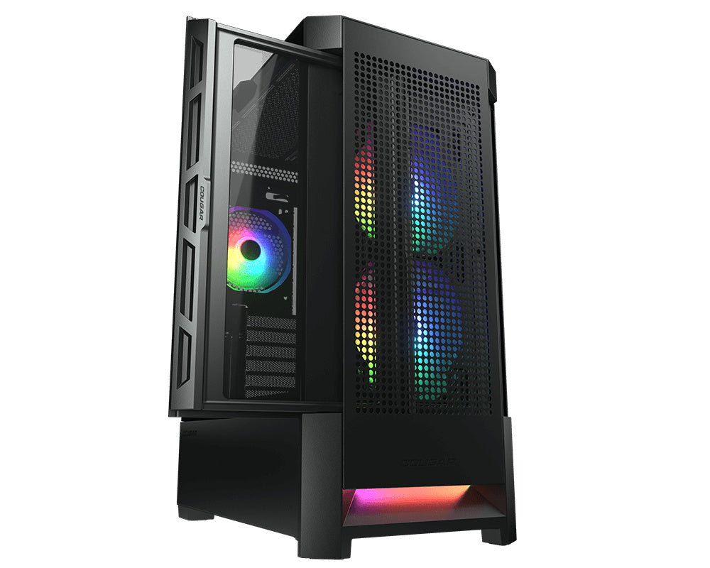 Gabinete Cougar AIRFACE RGB - E-ATX - Negro