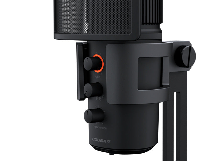 Micrófono Cougar Screamer-X - Alámbrico - Negro